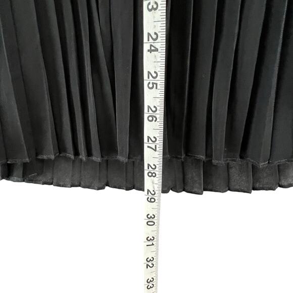 Ruby Rox Vintage Y2K Dress M Black Multi Sequin Strapless Pleated Fairy Showgirl - Picture 9 of 16